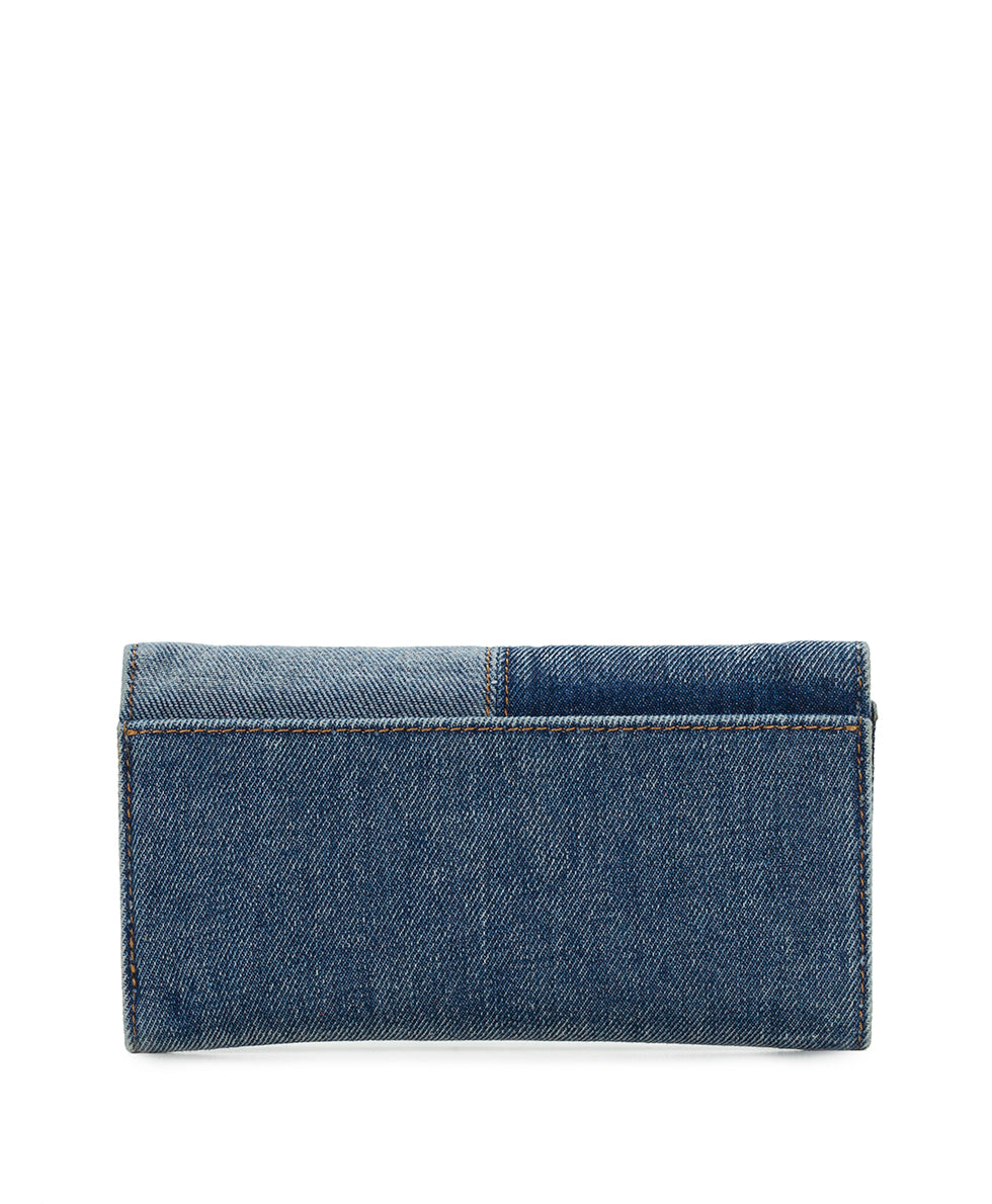 Terresa Wallet – Patchwork Denim