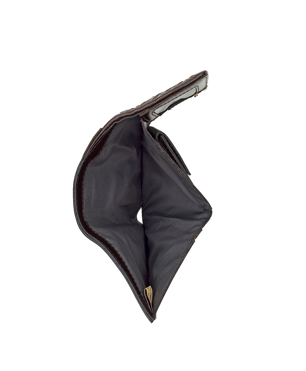 Terresa Wallet – Hand Stained Woven