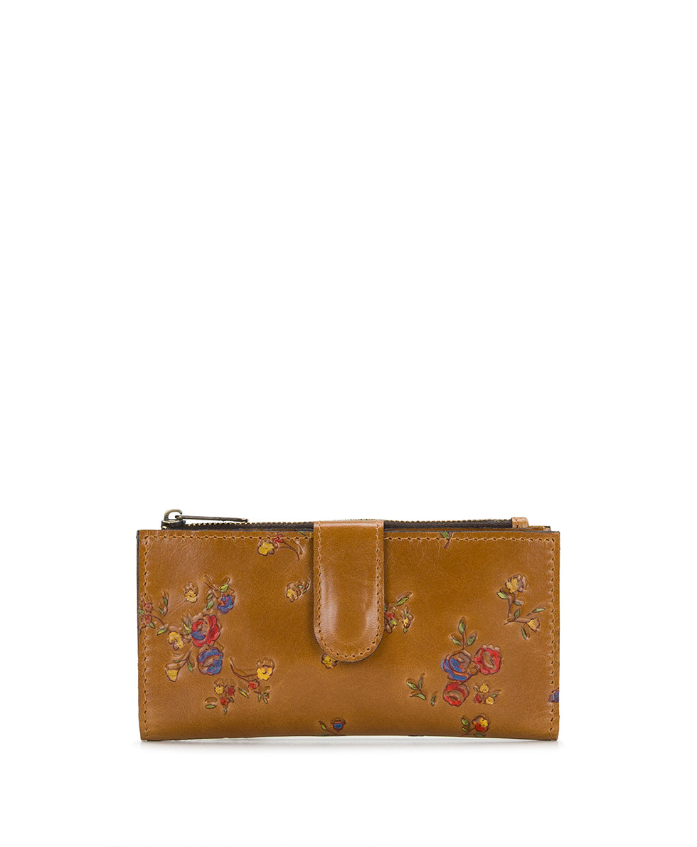 Nazari Wallet – Fleur de Jardin Embossed