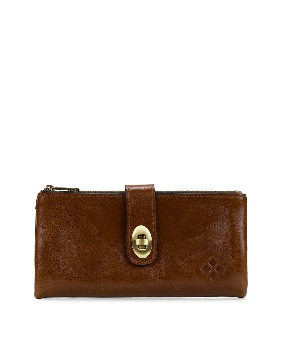 Annesley Wristlet – Vintage Distressed Leather