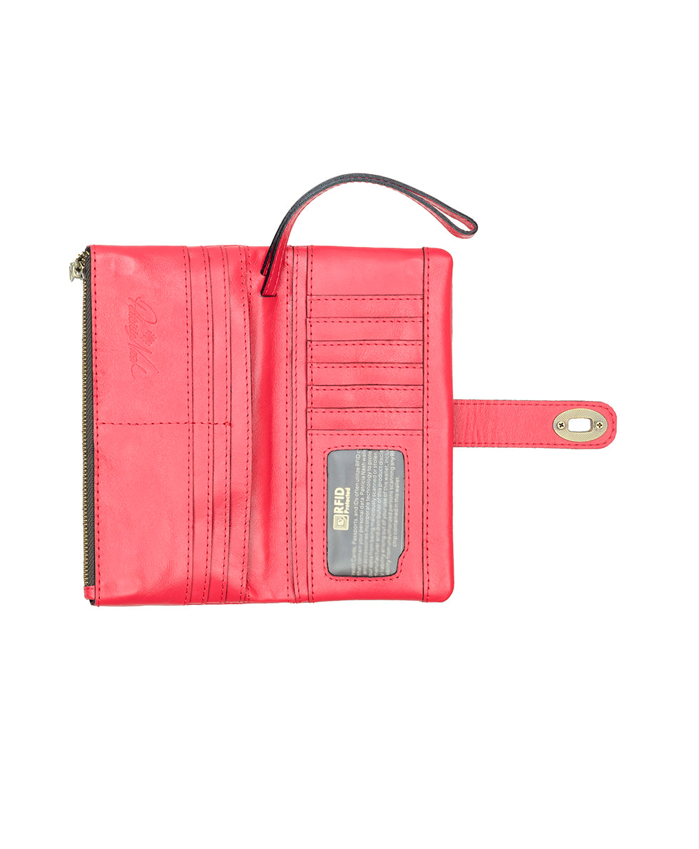 Annesley Wristlet – Vintage Distressed Leather