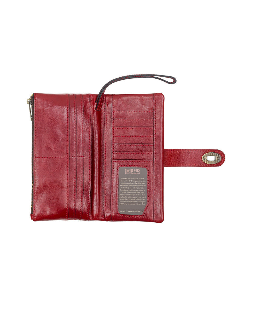 Annesley Wristlet – Vintage Distressed Leather