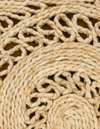 Estelle Straw Tote with Scarf – Specialty Woven